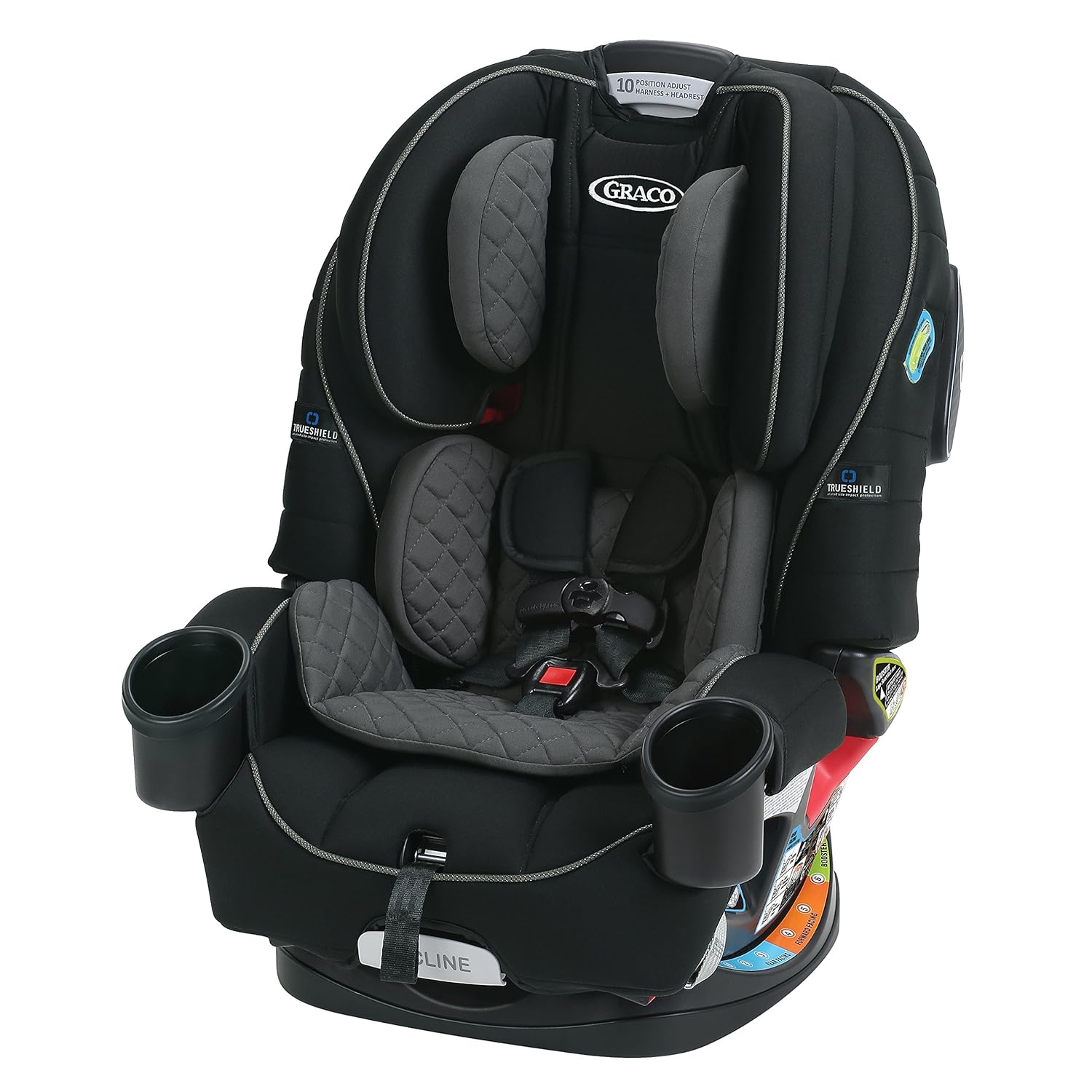 Graco 4Ever 4 in 1 Car Seat with TrueShield Technology for Kids