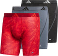 adidas Men's Performance Mesh Boxer Briefs 3-Pack - Moisture Wicking