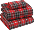 RUVANTI Twin Flannel Sheet Set for Year-Round Cozy Comfort