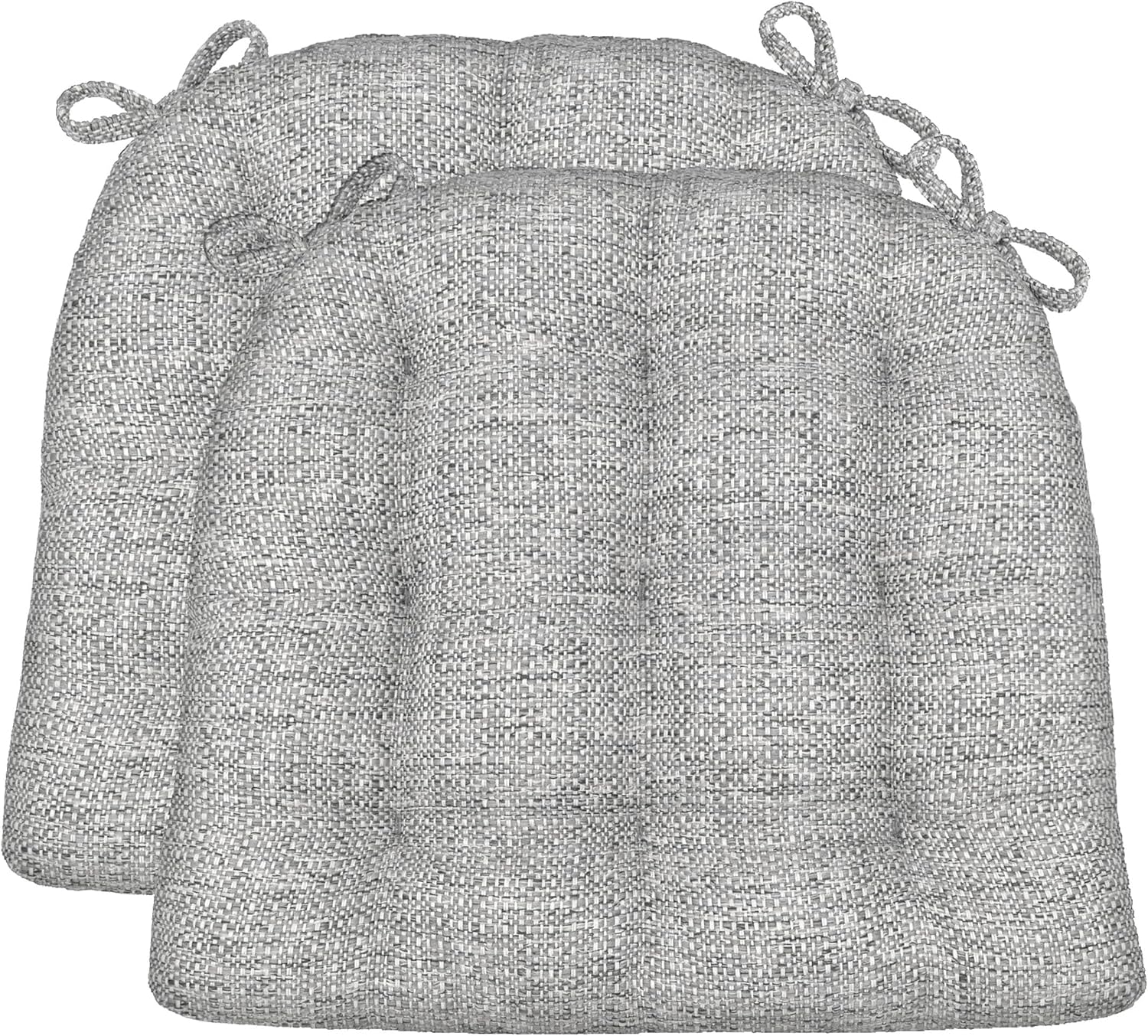 Barnett Home Decor Dining Chair Cushions in Brisbane Silver Grey