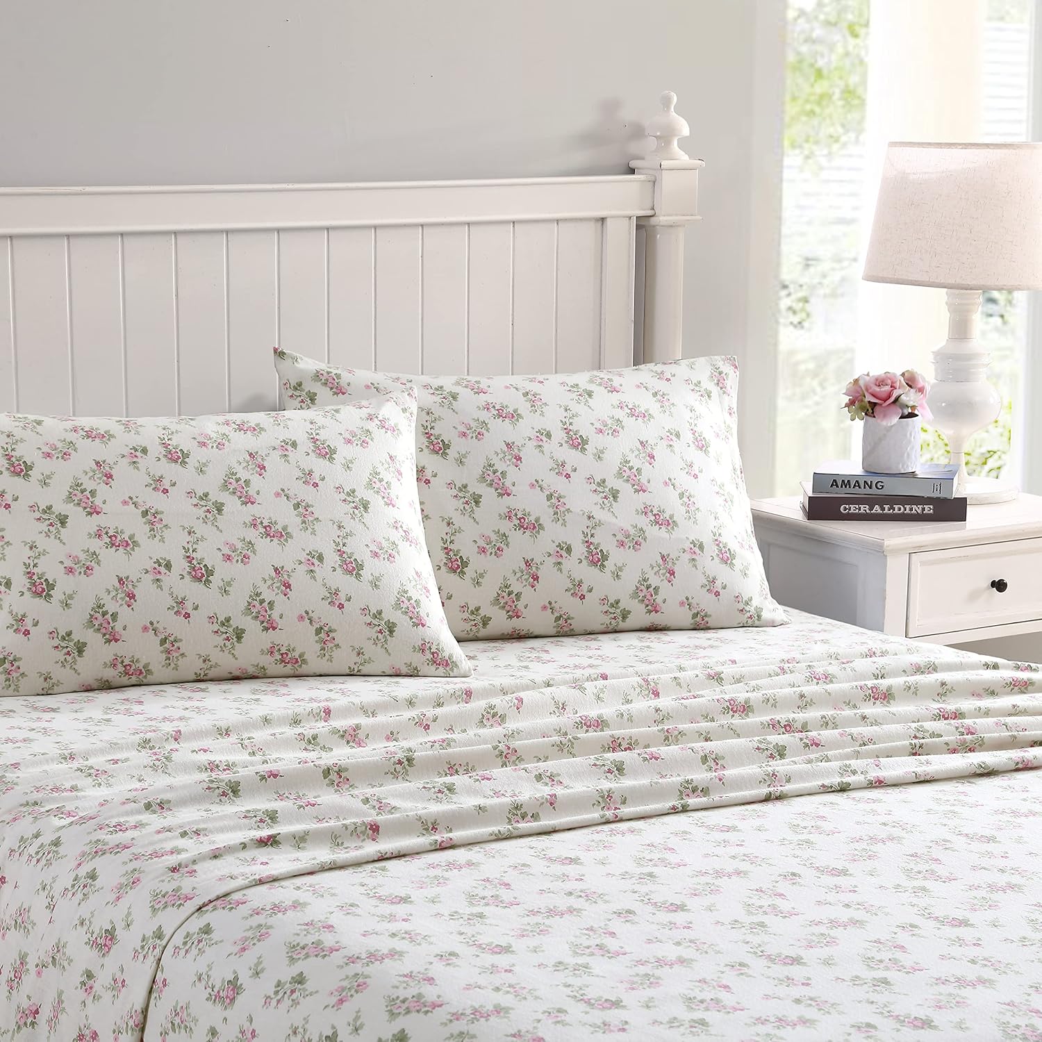 Flannel Sheets Twin Size - Soft Cotton Bedding for Comfort