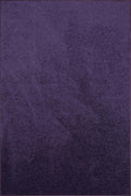 Ambiant Pet Friendly Solid Color Area Rug Purple 4 ft x 6 ft - Soft