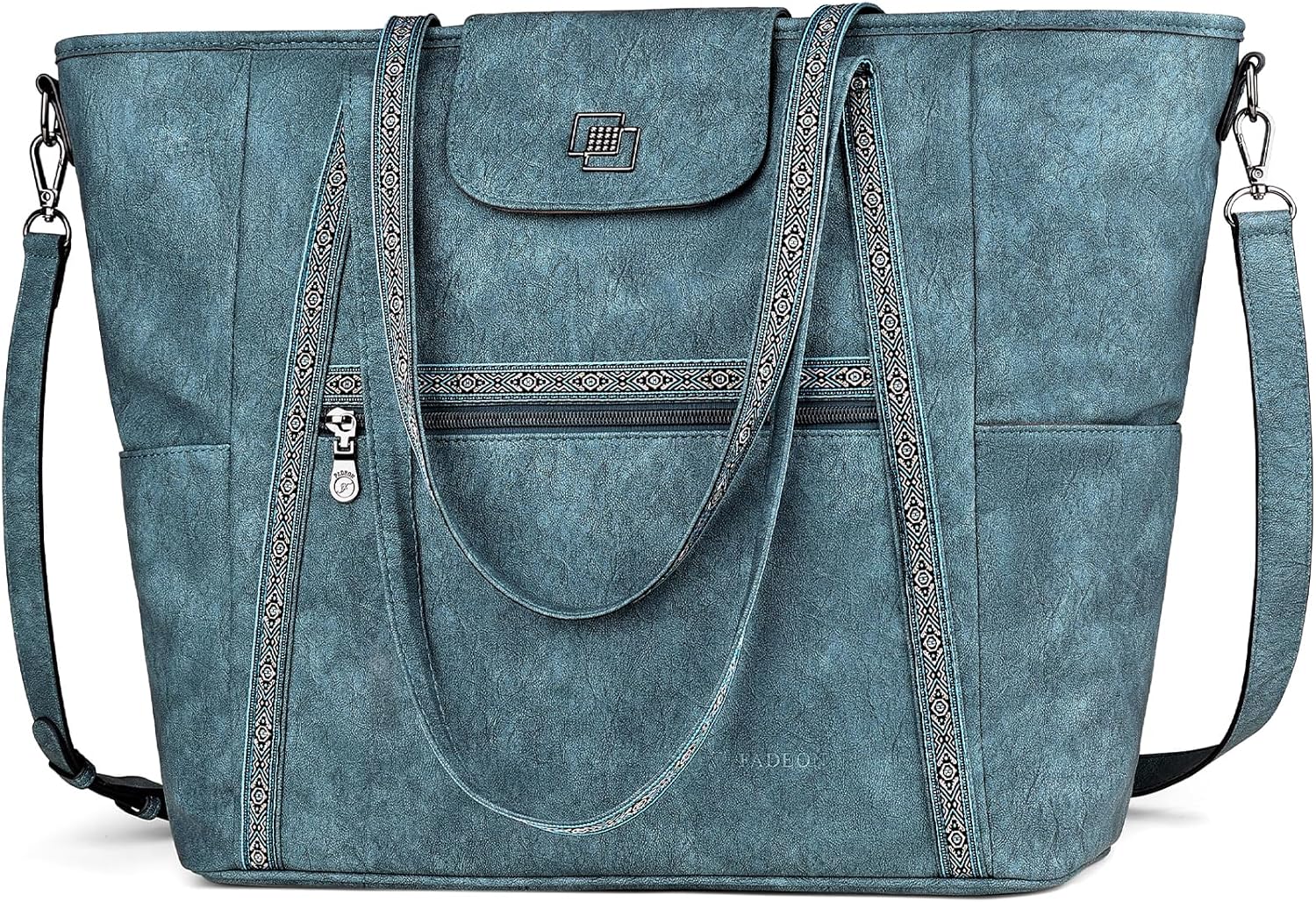FADEON Large Laptop Tote Bag for Women - Stylish & Versatile