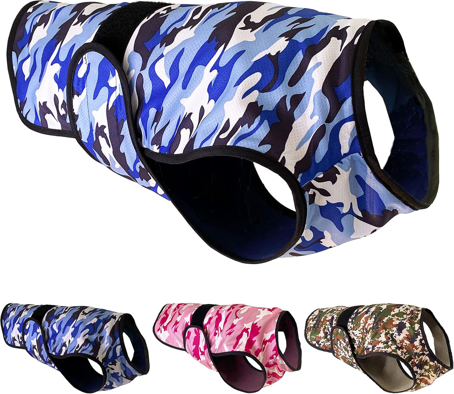 Dog Cooling Vest for Hot Weather Relief - Adjustable & Comfortable