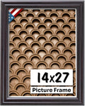 Coffee Brown 14x27 Picture Frame.75 in Wide - Dark Brown Wall Decor