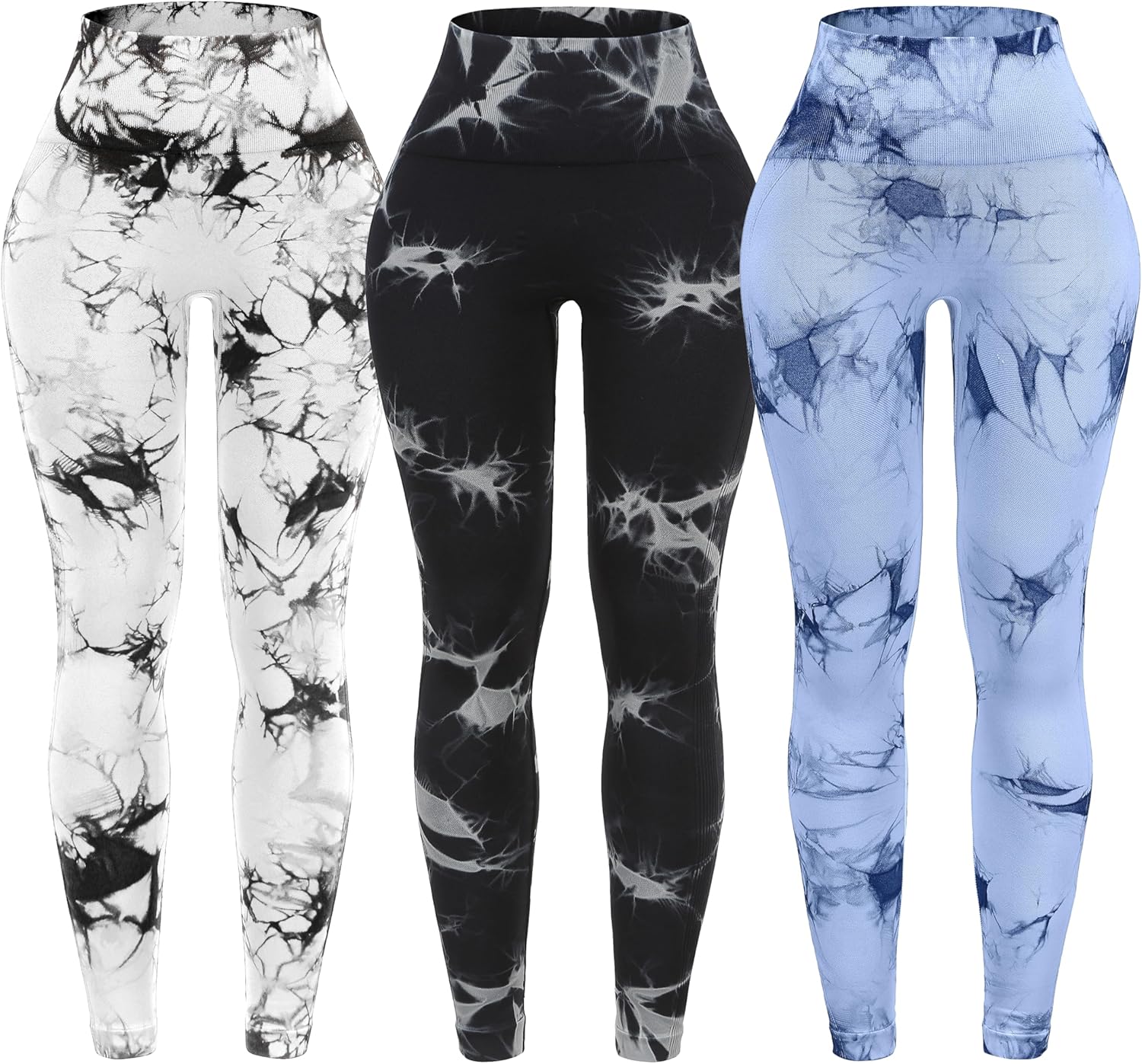 OVESPORT Tie Dye Seamless High Waisted Workout Leggings Review