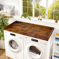 Avana Walnut Wood Countertop Organizer - 54 Width x 27.5 D