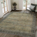 Machine Washable 8x10 Vintage Boho Area Rug Soft Carpet for Home
