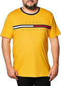 Men's Signature Stripe Graphic T-Shirt - Classic Cotton Crew