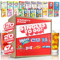 Singles To Go! 120ct Bulk Variety Pack - Sugar Free Drink Mix Packets