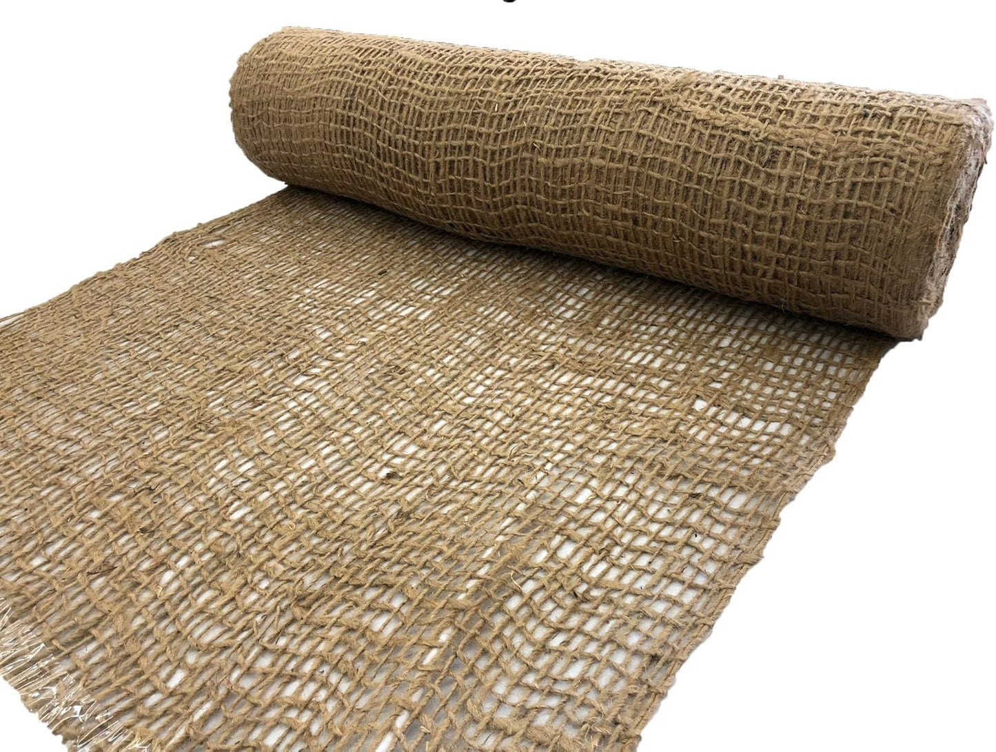 Jute Erosion Control Fabric for Soil Protection - 48ft Wide