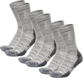 Merino Wool Hiking Socks for Men and Women - Comfortable Crew Style