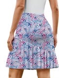 PINSPARK Golf Skort 20 in Knee Length High Waisted Skirt - Tummy