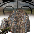 Hunting Chair Blind 1/2 Man One-Way See Through Ground Blind