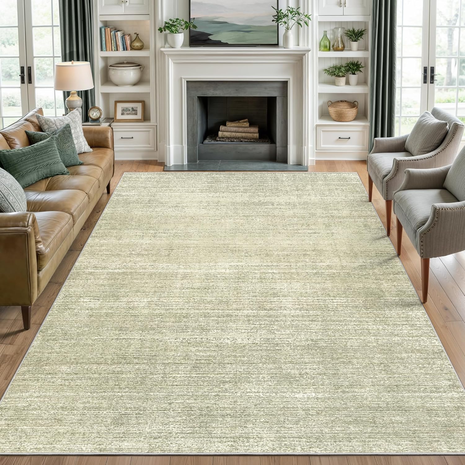 Valenrug Washable Rugs 4x6 - Stain Resistant Area Rugs