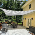 Sun Shade Sail 5ft x 5ft Rectangle Outdoor Canopy - UV Block Patio