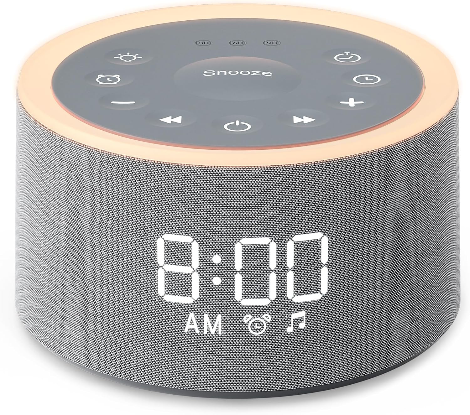 Dreamegg D1+ Sound Machine & Alarm Clock for Peaceful Sleep