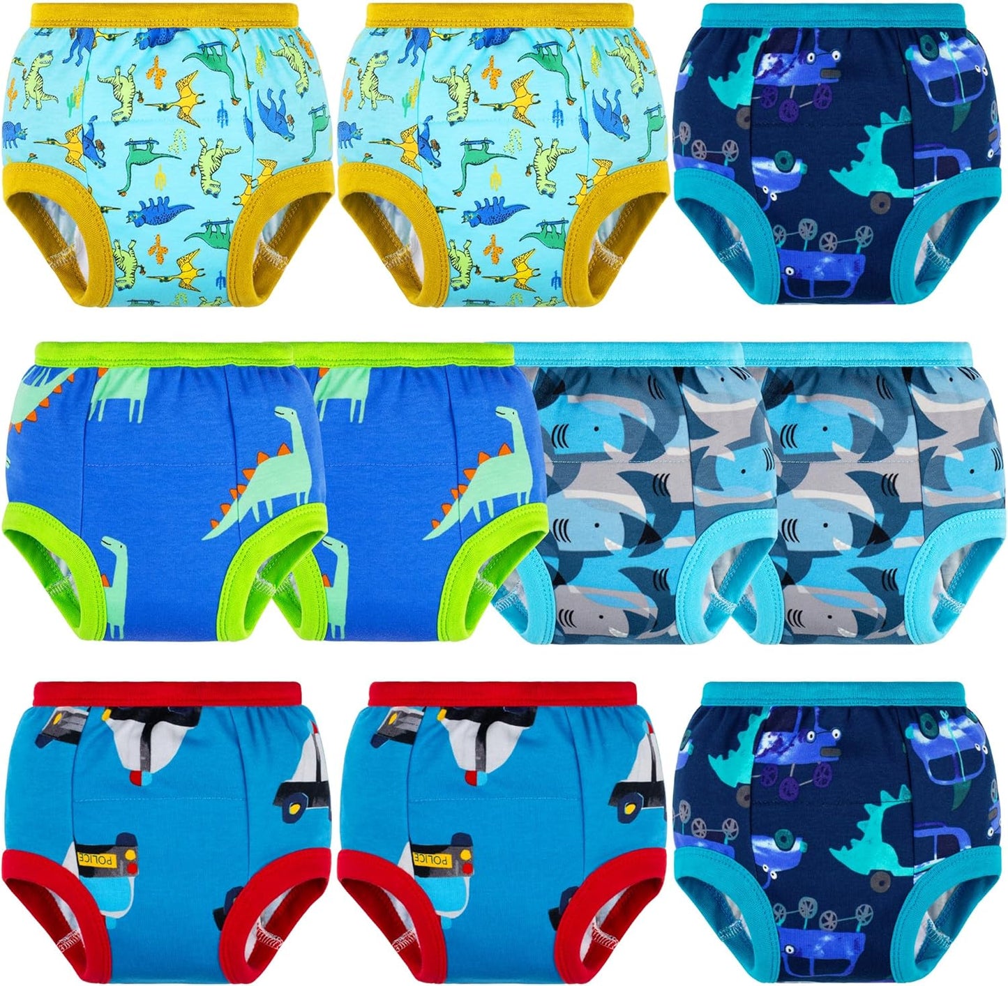 BIG ELEPHANT 10 Packs Potty Training Pants for Toddlers