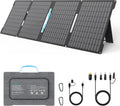 60W Portable Solar Panel Charger with USB-C, USB-A and DC - Foldable