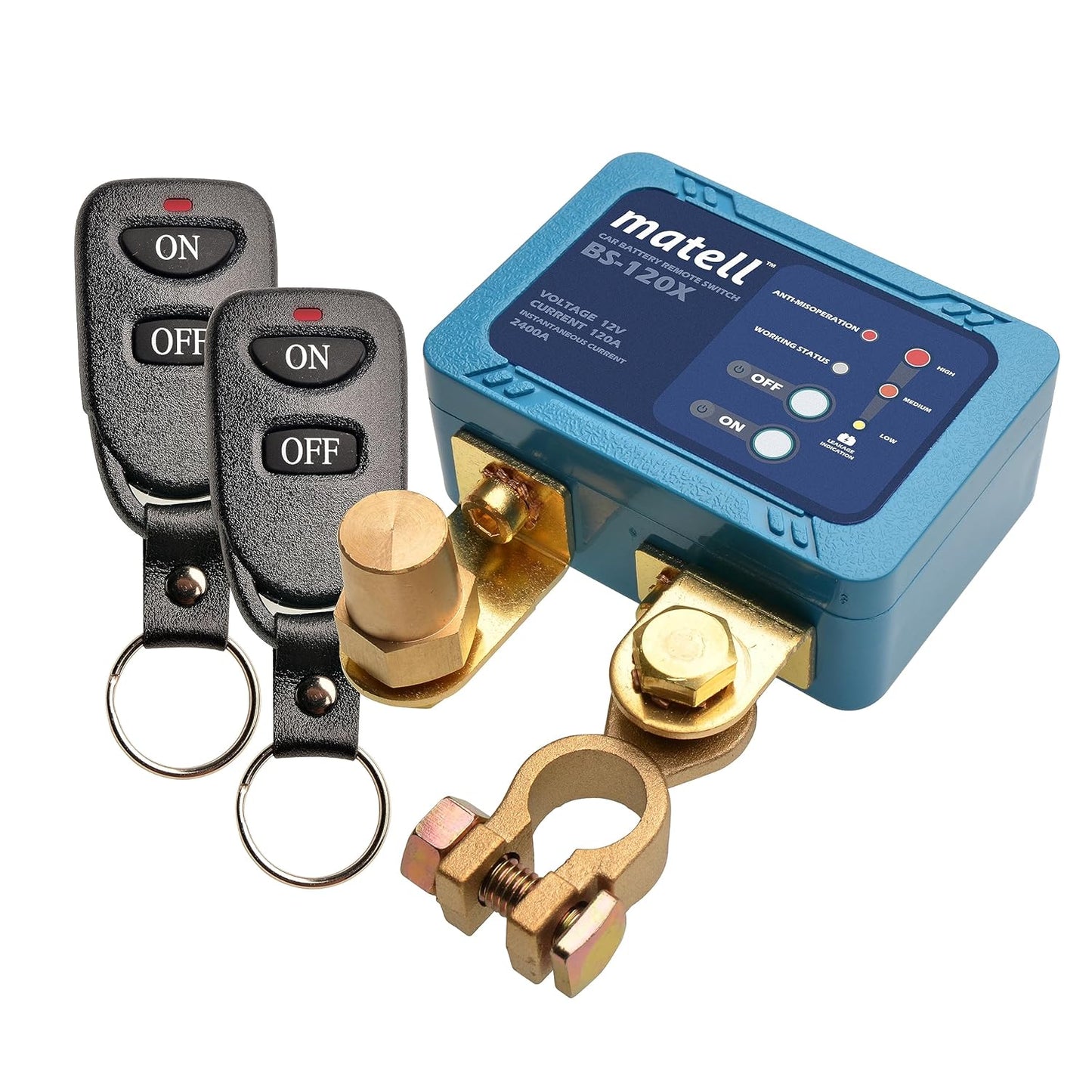 Smart 500A Battery Disconnect Switch for Car