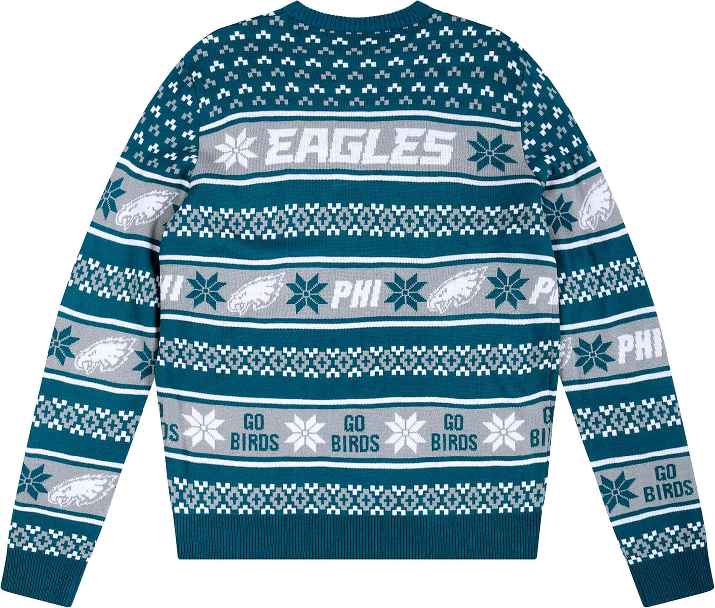 FOCO NFL Team Big Logo Ugly Sweater for Ultimate Team Spirit