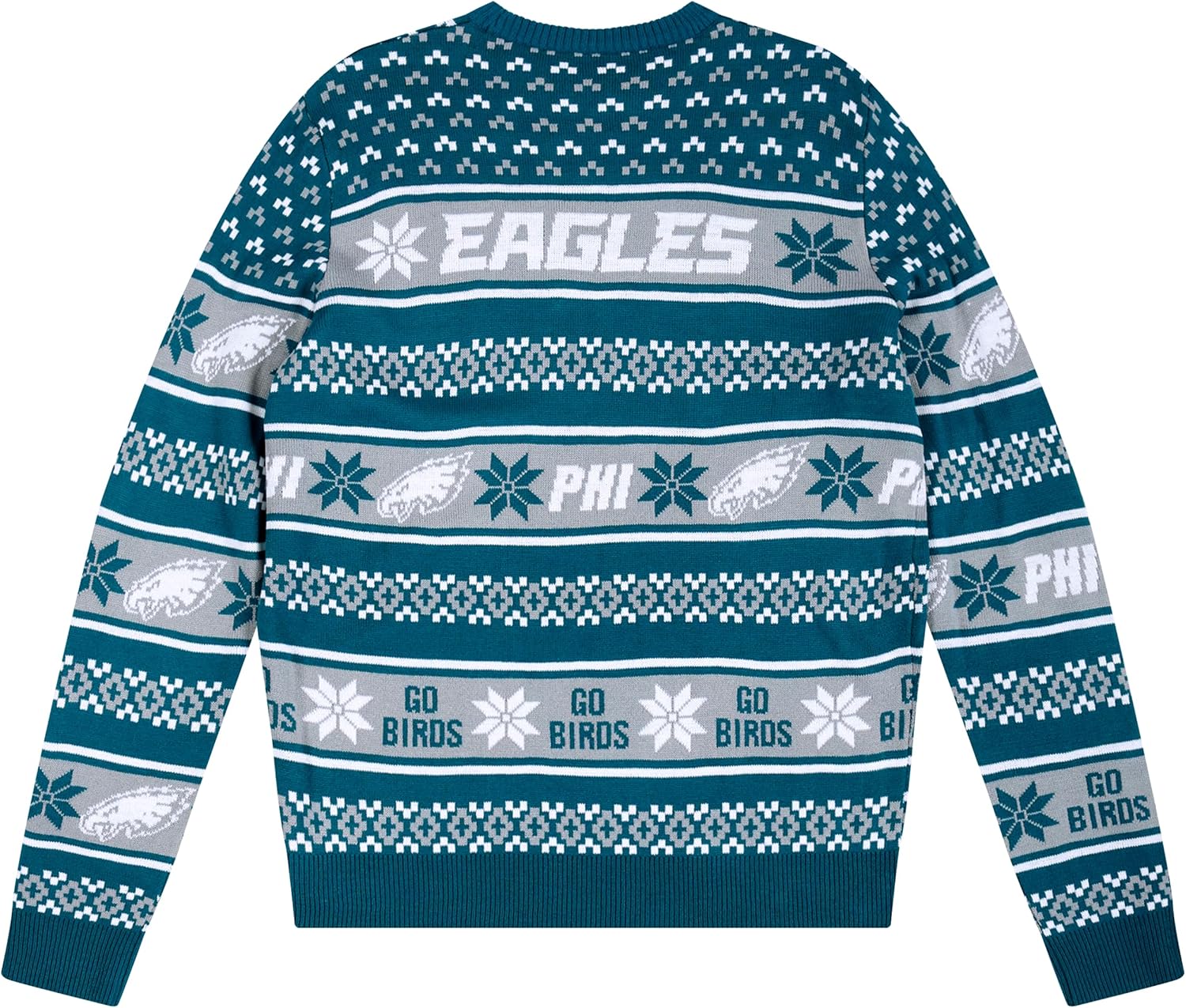 FOCO NFL Team Big Logo Ugly Sweater for Ultimate Team Spirit
