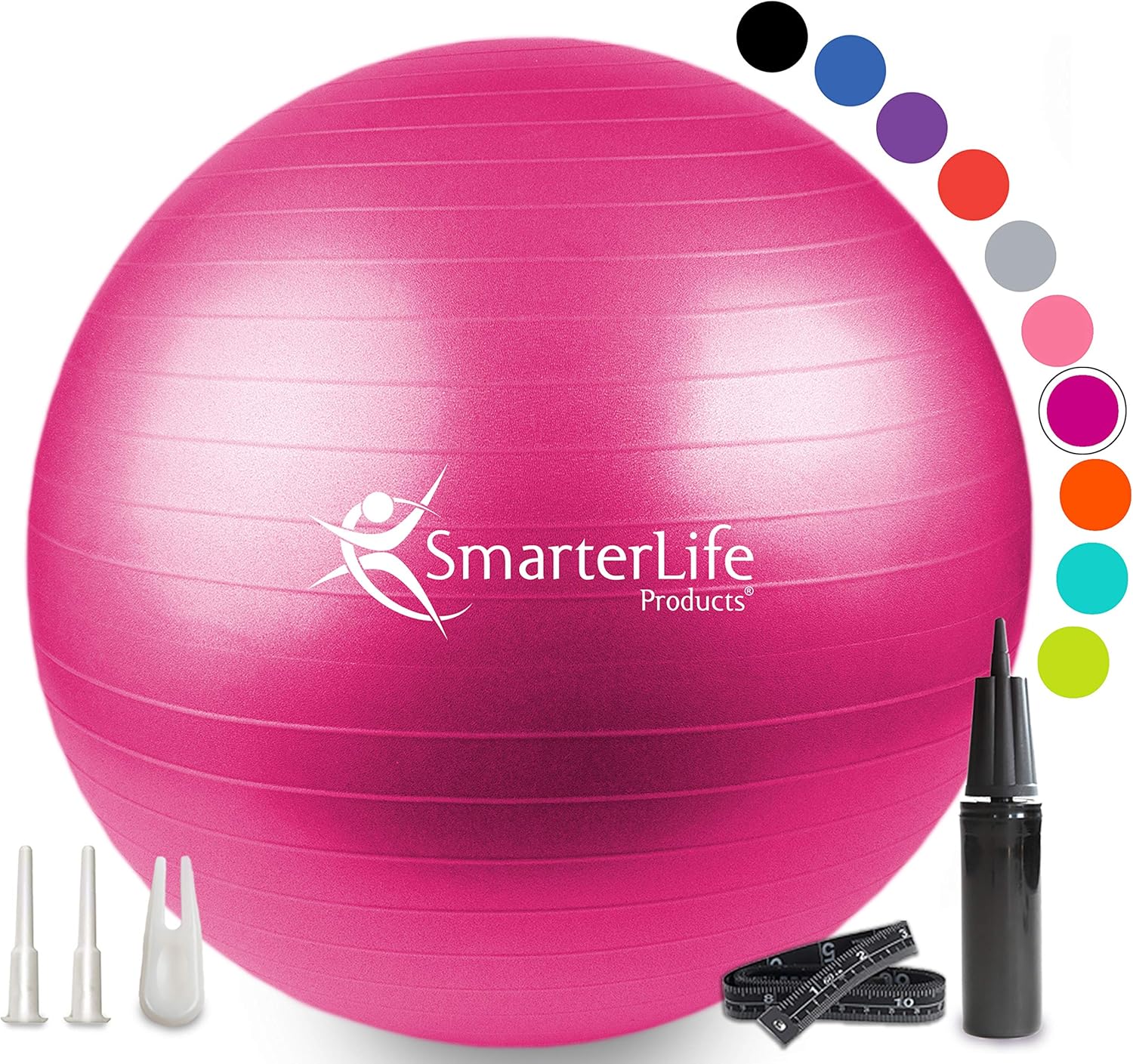 Ultimate Fitness & Stability Ball by SmarterLife