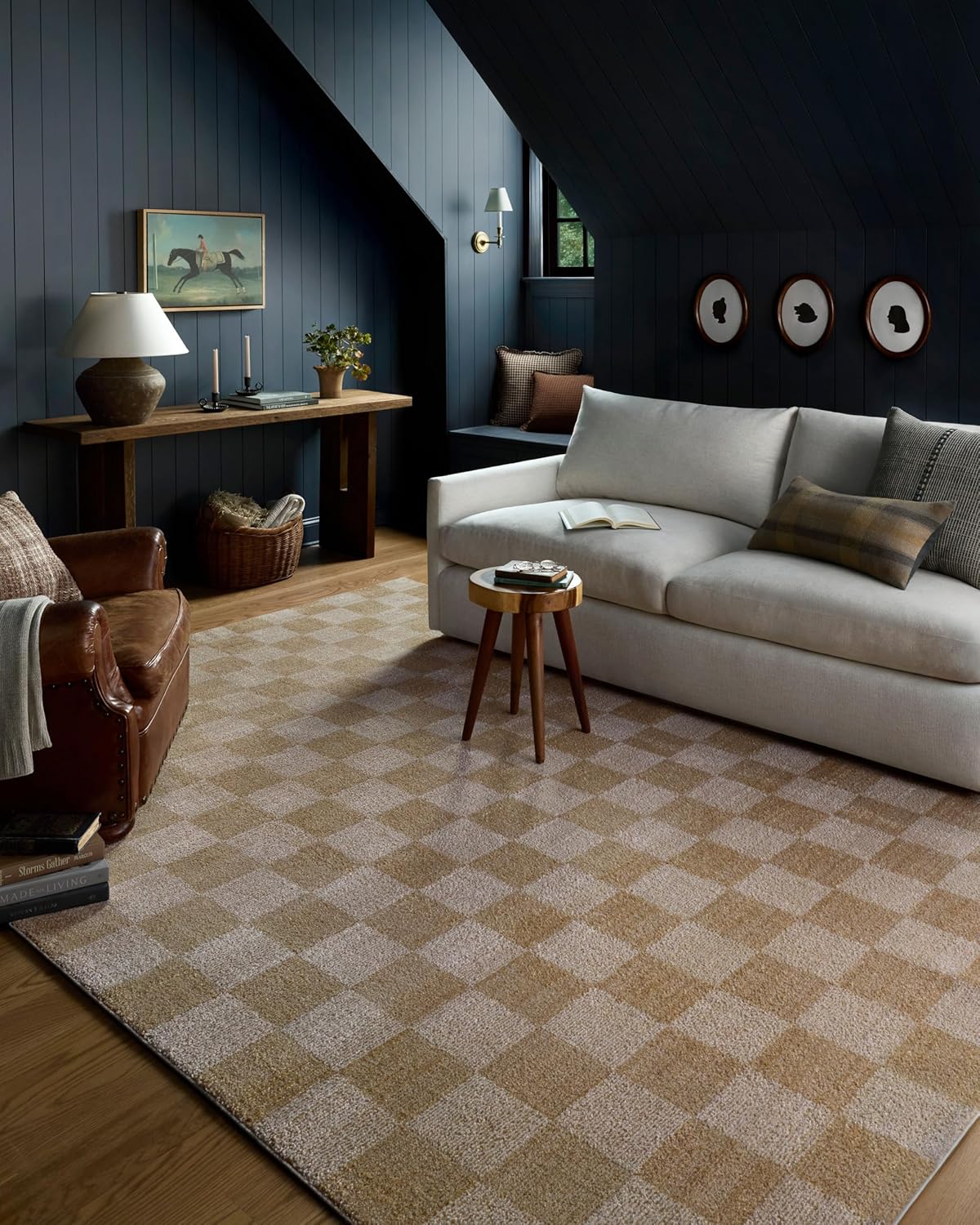Calvin Collection 7ft 10in Round Area Rug by Chris Loves Julia