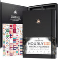 Hourly Planner PRO Premium Undated Schedule Planner - Large A4 Daily