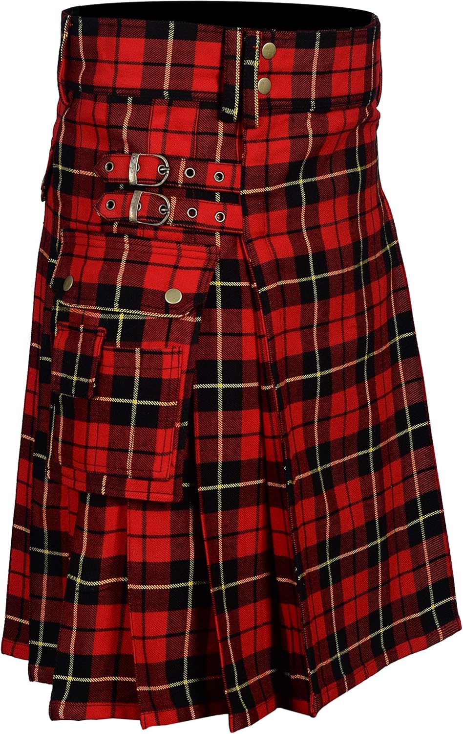 Tartan Utility Kilts for Men - Comfortable 8 Yard Design