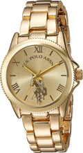 U.S. Polo Assn. Women's Gold-Tone Analog Watch - Classic Champagne
