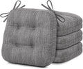 Shinnwa Kitchen Chair Cushions Set of 4 - Dual-Layer Memory Foam