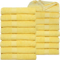Ample Decor Bath Towels Pack of 16 600 GSM 100% Cotton - Soft