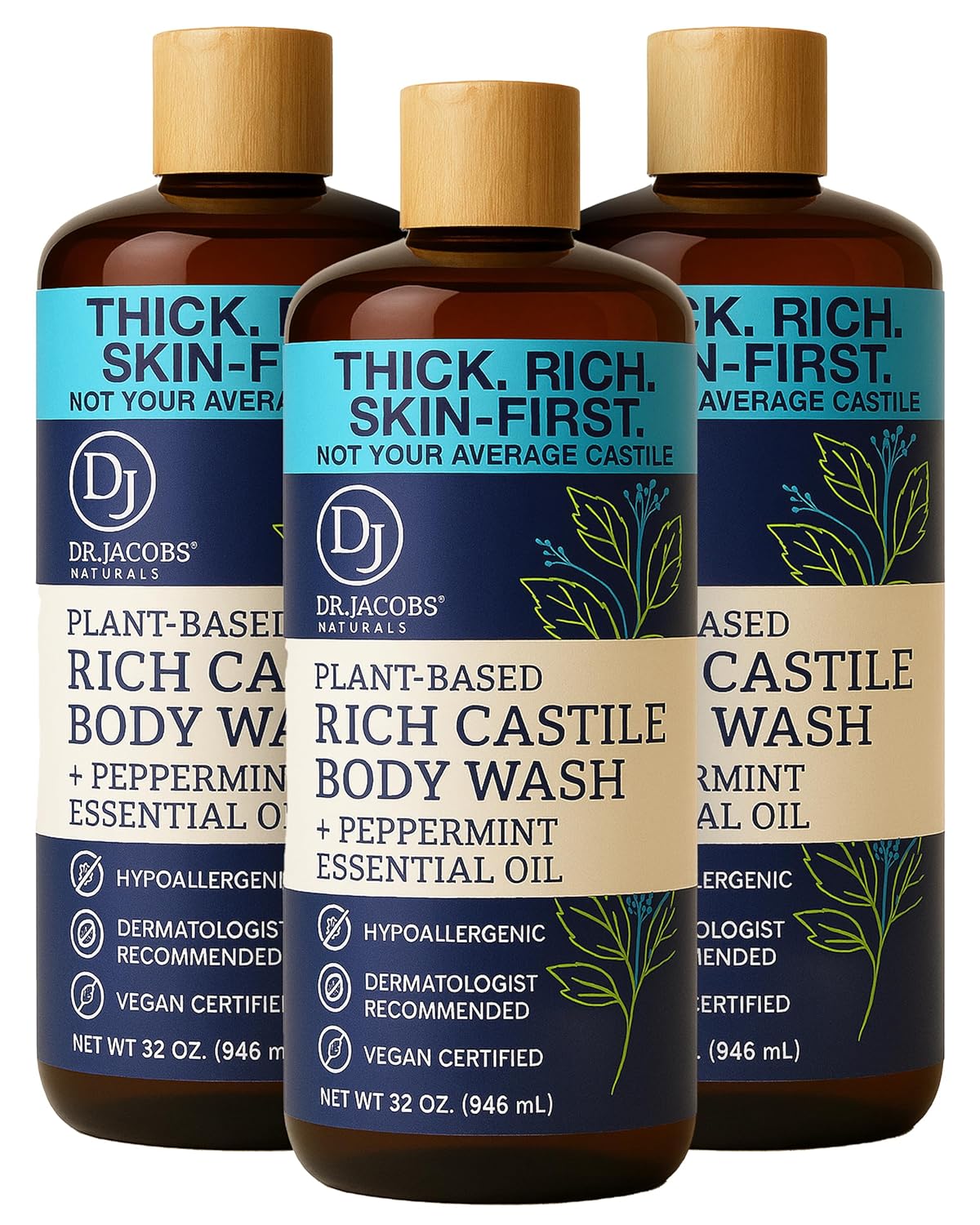 Dr. Jacobs Naturals Pure Castile Soap Liquid Body Wash Review