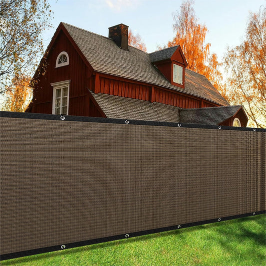 Sinromrich 4x50 Balcony Privacy Screen - Heavy Duty 90% Blockage