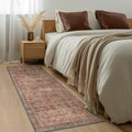 2x8 Runner Rug Machine Washable Boho Runner - Low Pile