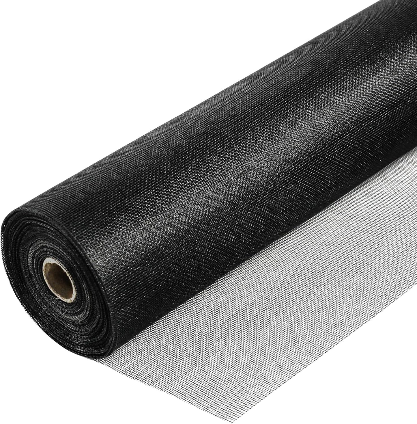 Window Screen Mesh Roll, 57in x 100ft Fiberglass for Insects