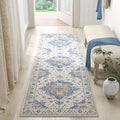 jinchan Runner Rug 2x5 Vintage Hallway Runner - Lightweight Non Slip