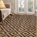 Reversible Plastic Patio Rug 5 ft x 8 ft - Durable Outdoor Mat