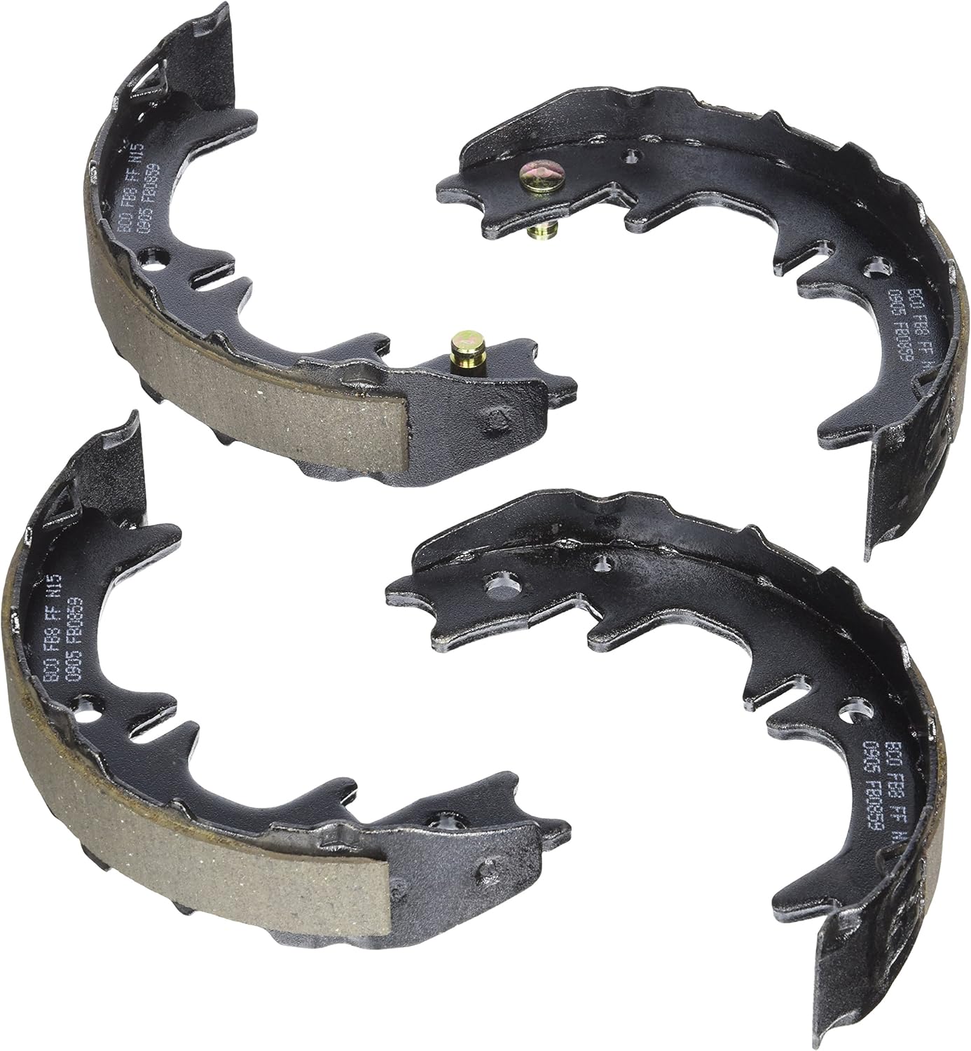 BOSCH BS859 Blue Parking Brake Shoe Set for Lexus and Toyota