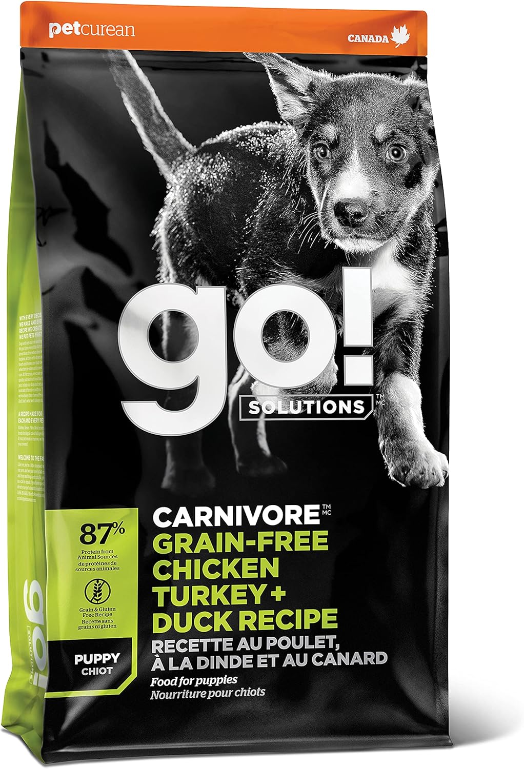 Go! Solutions Carnivore Grain-Free Puppy Food for Healthy Growth