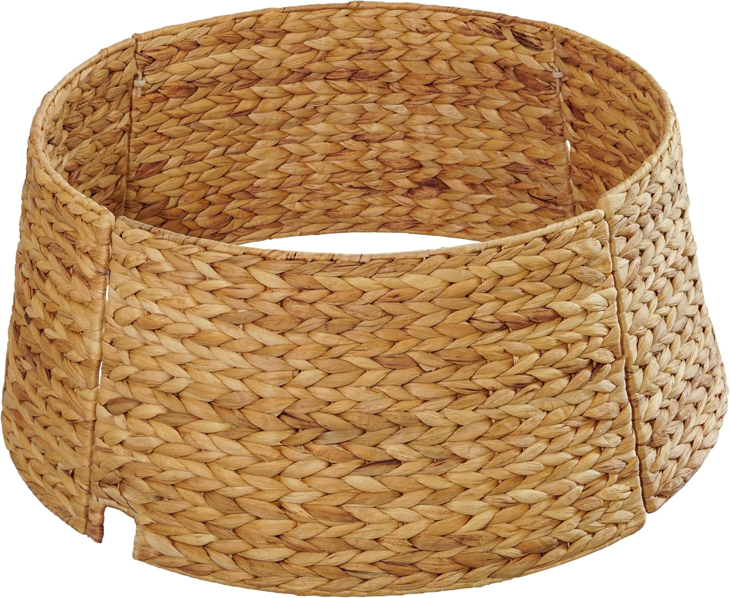 MIXUMON Handmade Water Hyacinth Christmas Tree Collar 24