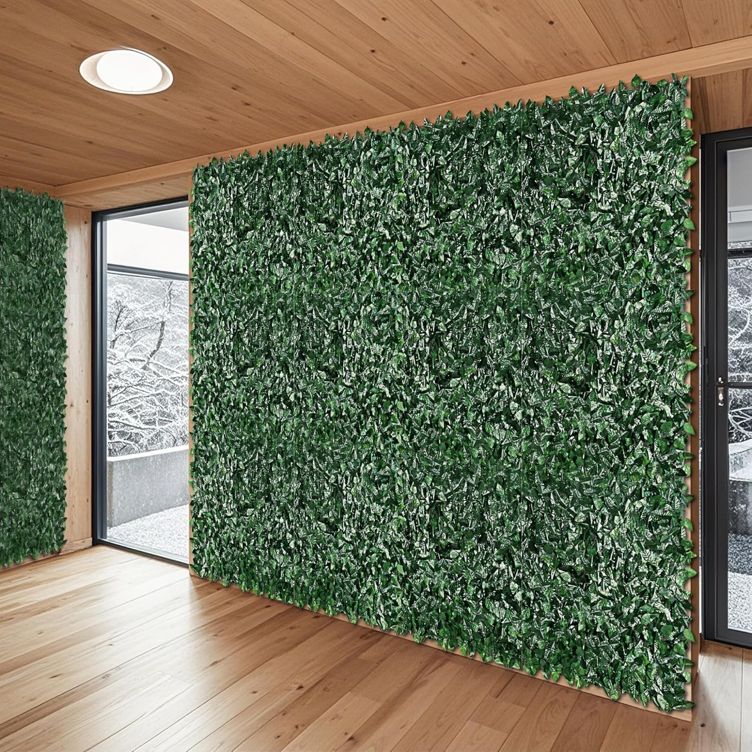 Faux Ivy Fence Privacy Screen for Outdoor Patio and Balcony