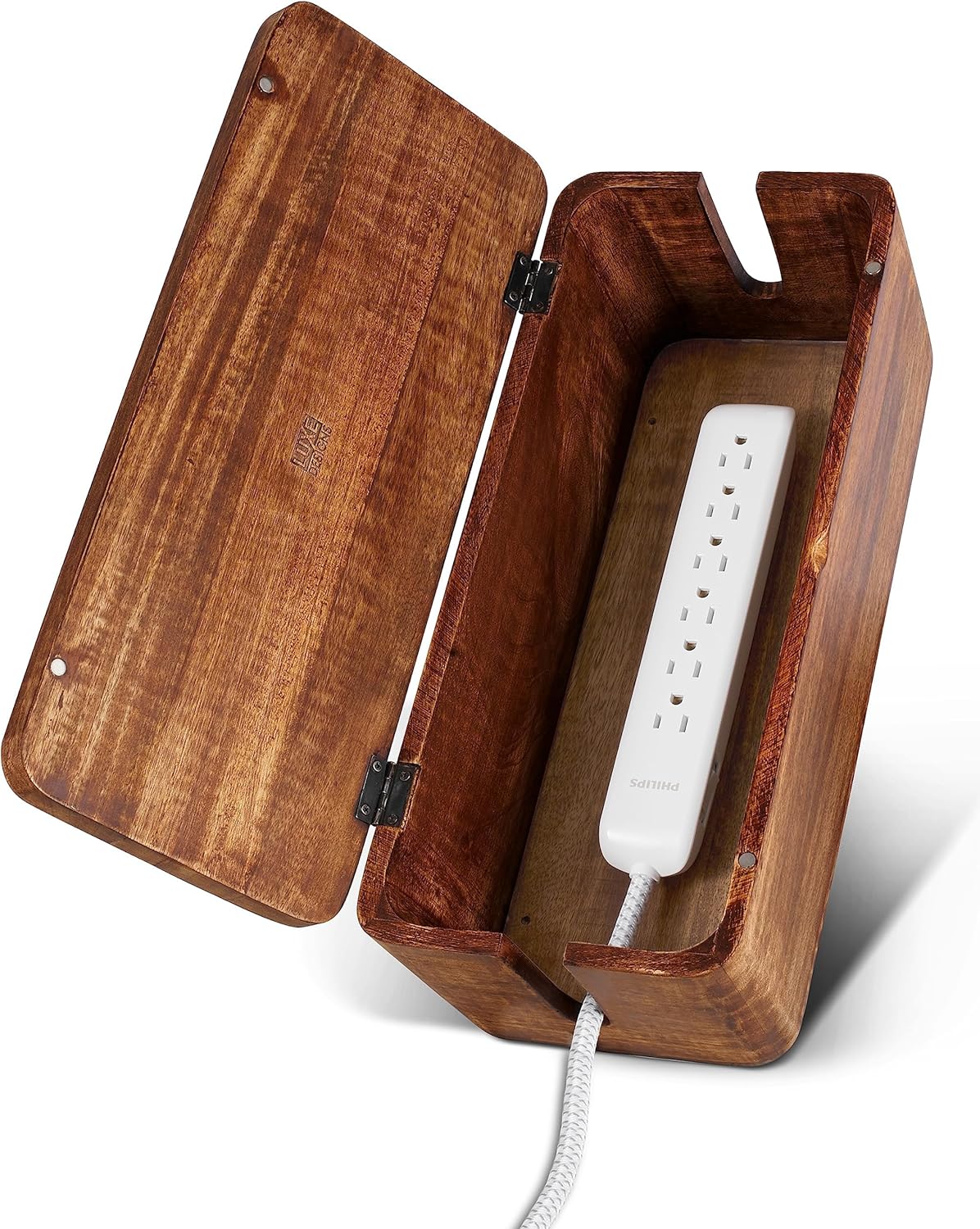 Hide Cords in Style - Luxe Cable Management Box