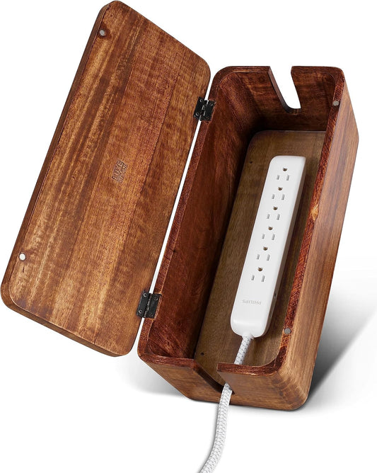 Hide Cords in Style - Luxe Cable Management Box