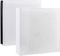 4x6 Photo Album 1000 Photos White Leather Cover - Large Capacity