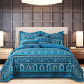 Bedifany Cotton Quilt King Size Set - Lightweight Reversible Quilt