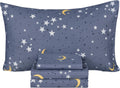 Scientific Sleep Moon & Star Night Sky Full Sheet Set - Cozy Kids