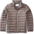 Boys Lightweight Water-Resistant Packable Puffer Jacket - Warm