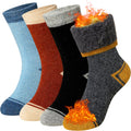 Cozy Merino Wool Kids Thermal Socks x4
